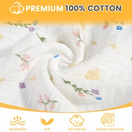 Orzbow Cotton Baby Car Seat Cover, Breathable Car Seat Canopy for Girls Boys with Mesh Window, Lightweight Baby Carrier Cover for Wind, Dust, Sun and Insects Protection, Universal Fit, White