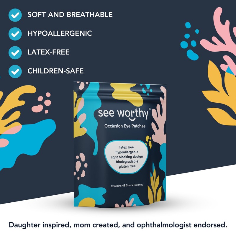 Adhesive Eyepatch for Kids & Adults - As Seen on