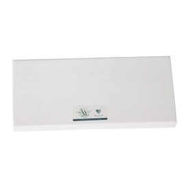 Sincere Surroundings CLP1175 Paw Prints Heart, White