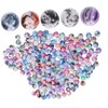 Operitacx 200pcs Number Beads Letter Beads Crimp Beads Charms for