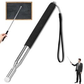 Extendable Pointer Pointer, Telescopic Pointing Rod, Mini Retractable Classroom Pointer, 100 cm Pointer Stick Extendable, Stainless Steel Pointer Stick, Extendable, Classroom Pointer for Presentations