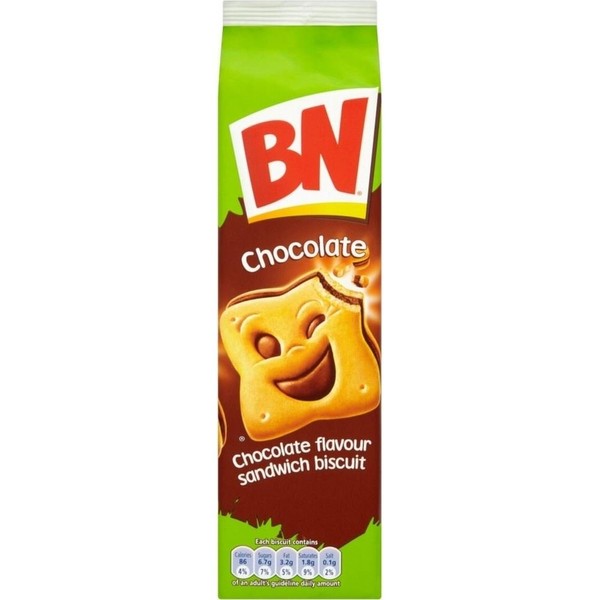 McVitie's BN Sandwich Biscuits - Chocolate (295g) - Pack of 2