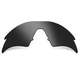Seek Optics Replacement Lenses for Oakley M Frame Sweep Sunglasses UV400 (Black Iridium Polarized)