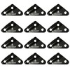 DUCKNOT Adjustable Metal Fittings, Set of 12, Rope Tensioner, Tent