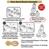 4 Pair Bicycle Chain Links, 12 Speed Bicycle Chain Lock