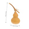 NUOBESTY 30 Pcs Crafts Mini Gourd Hulu Home Decor Ornament