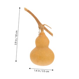 NUOBESTY 30 Pcs Crafts Mini Gourd Hulu Home Decor Ornament Hip Flask Basket Stuffers Photography Props Wu Natural Calabash Desktop Gourd Crafts Home Gourd Decor Playthings Wen Wan
