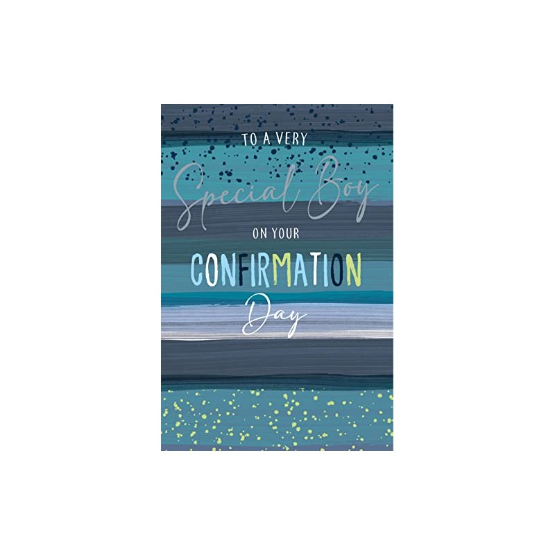 To A Very Special Boy On Your Confirmation Day Card