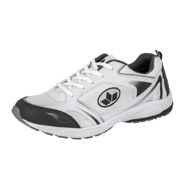 Lico Men's Marvin Running Shoes, White Weiss Grau Weiss Grau, 6.5