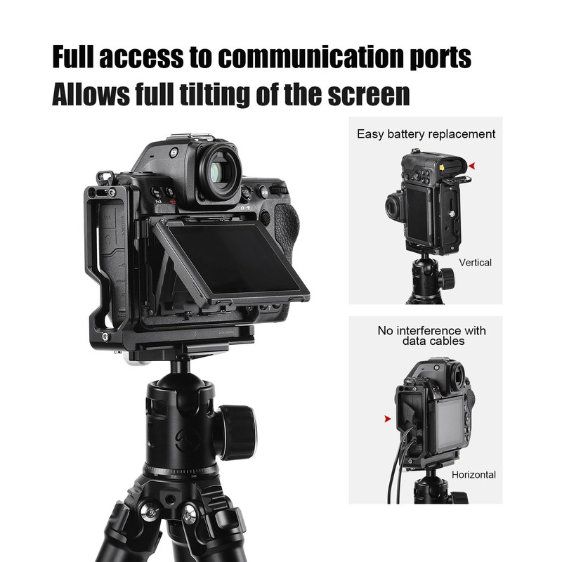 SUNWAYFOTO PNL-Z8 L-bracket for Nik** Z8 DSLR Arca Swiss Quick