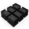 MYMULIKE Bed Risers 5 Inch Heavy Duty, Oversized Furnitures Risers