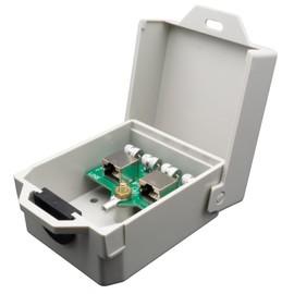 EverStar XG-Lit | Outdoor 10G Ethernet PoE++ (100W) Surge Protector | CAT6A RJ45 Jacks | 8 line Gas Discharge Tube (GDT) Full Protection