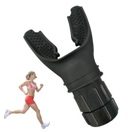 Oxyfit Breathing Trainer,1 PCS Oxyflow Breathing Trainer,Breathing Trainer,Adjust Resistance Improve Lung Capacity Handheld Lung Trainer Training Tool for Men,Women,Runners,Sports Lovers(Black)