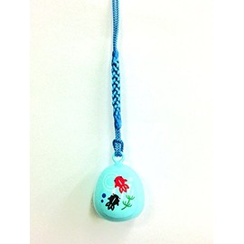 Double-sided illustration: Suikin Bell (Goldfish) Netsuke Strap (Red Goldfish on the back) Sound of Suikin Grotto