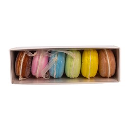 Kurt Adler 1.96-inch Colorful Macaron Ornaments 6pc Set