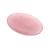 Ouubuuy Ouubuuy Rose Quartz Thumb Worry Stone Healing Crystal Gemstone