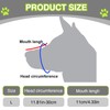 Bettinay Muzzle for Large Dogs, Adjustable L Size Soft Muzzles