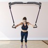 Kipika 48" Ceiling Mounted Pull Up Bar, Heavy Duty Multi-Grip