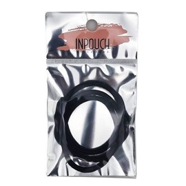 No-Tip Hair Elastics - Black (3-Pack) Beauty Accessories 5ea