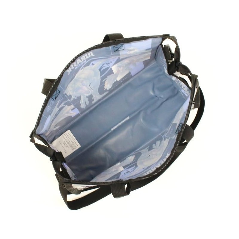 [Tower] Sewn Gusset Bag, Jurassic World, Black