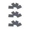 12 x fiXte Furniture Wedges Levellers Levelling Shims Soft Rubber