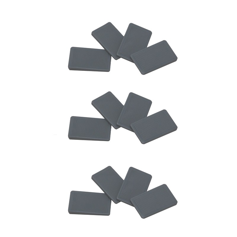 12 x fiXte Furniture Wedges Levellers Levelling Shims Soft Rubber