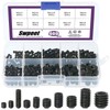 Swpeet 400Pcs Allen Head Socket Hex Grub Screw Assortment Kit,