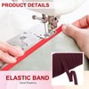 PATIKIL Elastic Bands 10mm x 45 Meters, Polyester Flat Elastic