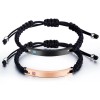 Direcksmart Duo Pulseras Parejas Lazo Amor Novios Ac Inox B801