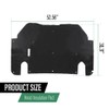 LQI Hood Insulation Pad 1/2" with clips Compatible with Ford