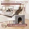 Heybly Cat Scratching Post, Pet Steps for Indoor Cats and