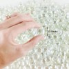Galashield Flat Glass Marbles for Vases Clear Glass Gems Beads