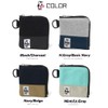 CHUMS CH60-3613 Square Coin Case Sweat Nylon Card Case Coin