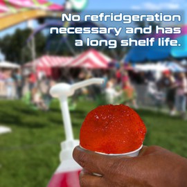 Mix & Match Sno-Cone Syrup with Pumps-Loads Of Flavors! (Two Gallons)