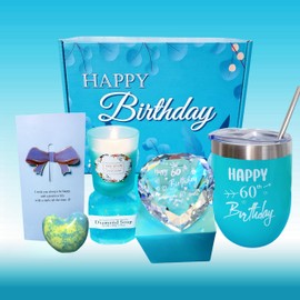 60th Birthday Gifts Women, Happy 60th Birthday Gifts for Women Her,60th Birthday Gift Ideas, 60 Year Old Birthday Gifts for Women, Gift Idea for 60 Year Old Woman, Mother, Sister, Wife, Aunt