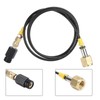 1.5m G1/2-14 CGA320 CO2 Tank Adapter Soda Hose Kit Accessories