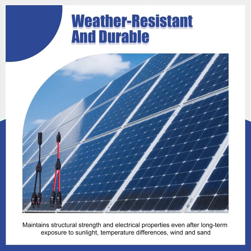 Solar Cable Y Splitter Plug Solar Solar Panel Cable Male