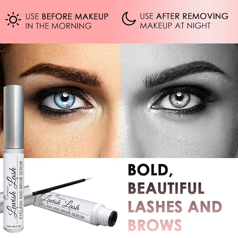 Pronexa Hairgenics Lavish Lash – Eyelash Growth Enhancer & Brow