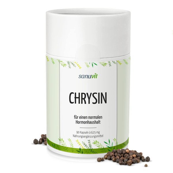 Sanuvit® - Chrysin | 100% Natural Chrysine | High Bioavailability