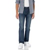 Wrangler Wrangler Mens Red Kabel Regular Jeans, Dark Stone, 34W