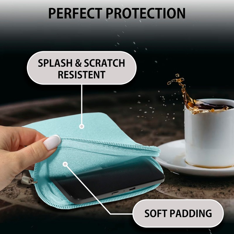MyGadget Neoprene Sleeve Case for Tablet up to 6 Inches