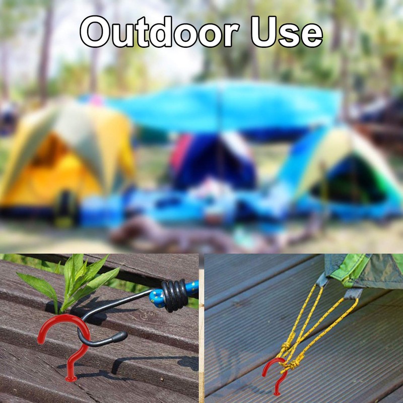 Screw Hooks Cup Hooks Screws Vinyl Coated Multi-Purpose Hooks 2