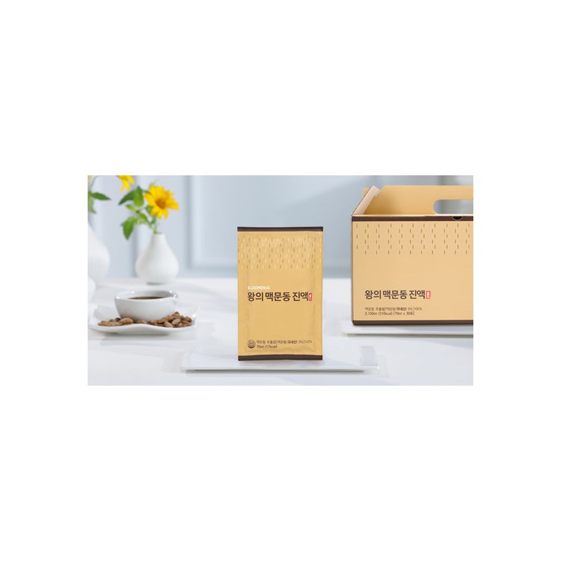 Bloominous King's Ophiopogon japonicus Extract Gold 70ml, 30 packets /