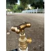 Dog Bone - Decorative Outdoor Faucet Handle with Universal Adapter,