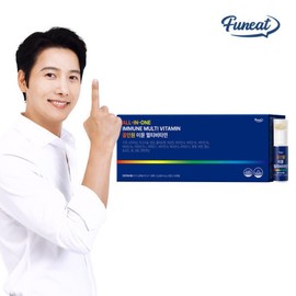 22-Type All-in-One Immune Multivitamin Large Size 28 Bottles (1 Box) Total 4-Week Supply / High-Dose Vitamin B Drinkable Liquid Vitamin / 22종 올인원 이뮨 멀티비타민 대용량 28병 (1박스) 총 4주분  고함량 비타민B 마시는 액상비타민