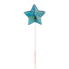 Sparko Sweets Sparkly Navy Star Lollipops, Blue Raspberry Flavor, 2"