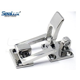 SeaLux Flat Surface Mounting Door Locker Hatch Anti-Rattle Hold Down Clamp Latch/Fastener Clamp Catch for Marine Boat/RV/Truck/Camper 316 Stainless Steel