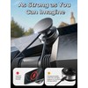 LISEN Suction Phone Mount, Portable Super Stable Electric Vacuum Magnetic
