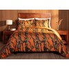 Chezmoi Collection Salem 3-Piece Cabin Lodge Forest Woods Comforter Set