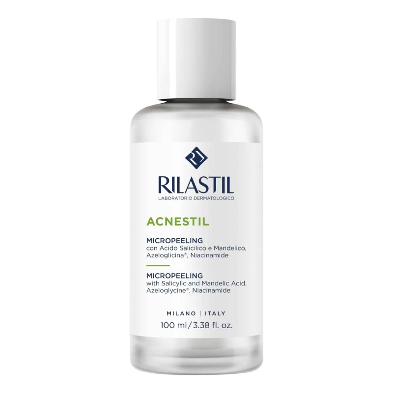 Tónico Exfoliante Rilastil Acnestil Piel Grasa con Ácido Salicílico 100ml